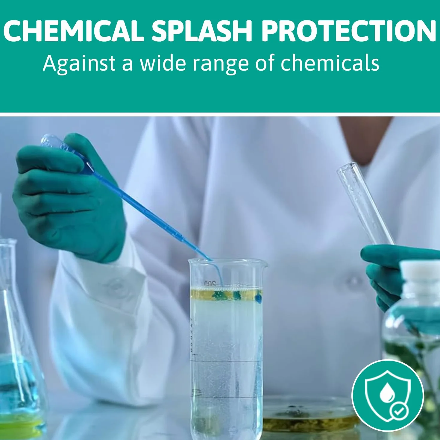 Ansell TouchNTuff 92-600,Wielofunkcujne rękawiczki jednorazowe z nitrylem,Bezpudrowe,Bez lateksu,Do przygotowywania żywności,Odporne na chemikalia,Ochrona mechaniczna,Zielone,L (100 rękawiczek)
