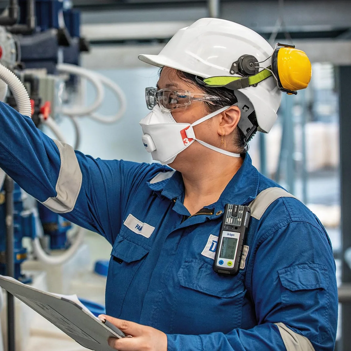 Dräger X-plore 1930 V | 10 masek ochronnych FFP3 z zaworem