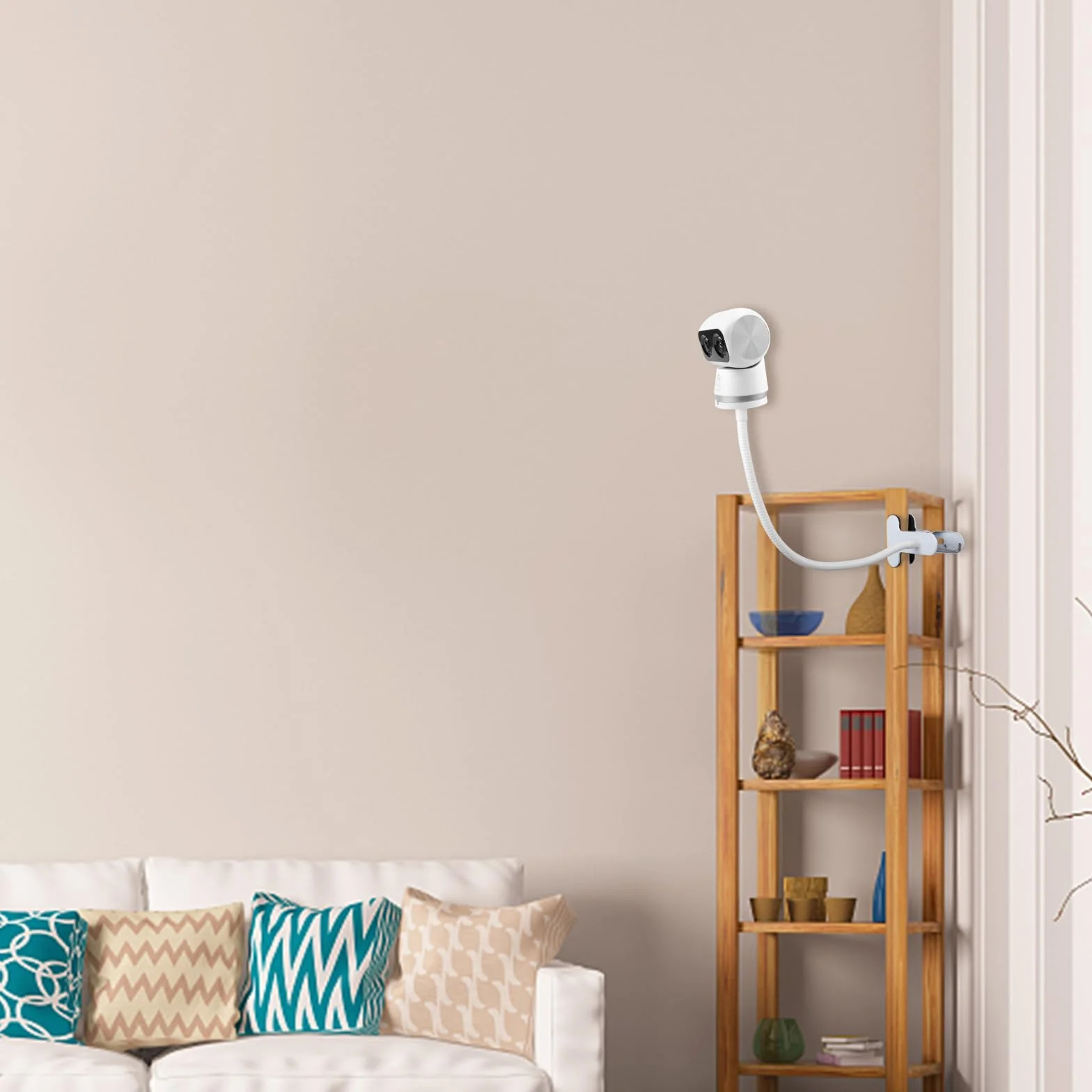 HOLACA Uchwyt na kamerę do eufy Security Indoor Cam S350 (nakładany stojak)