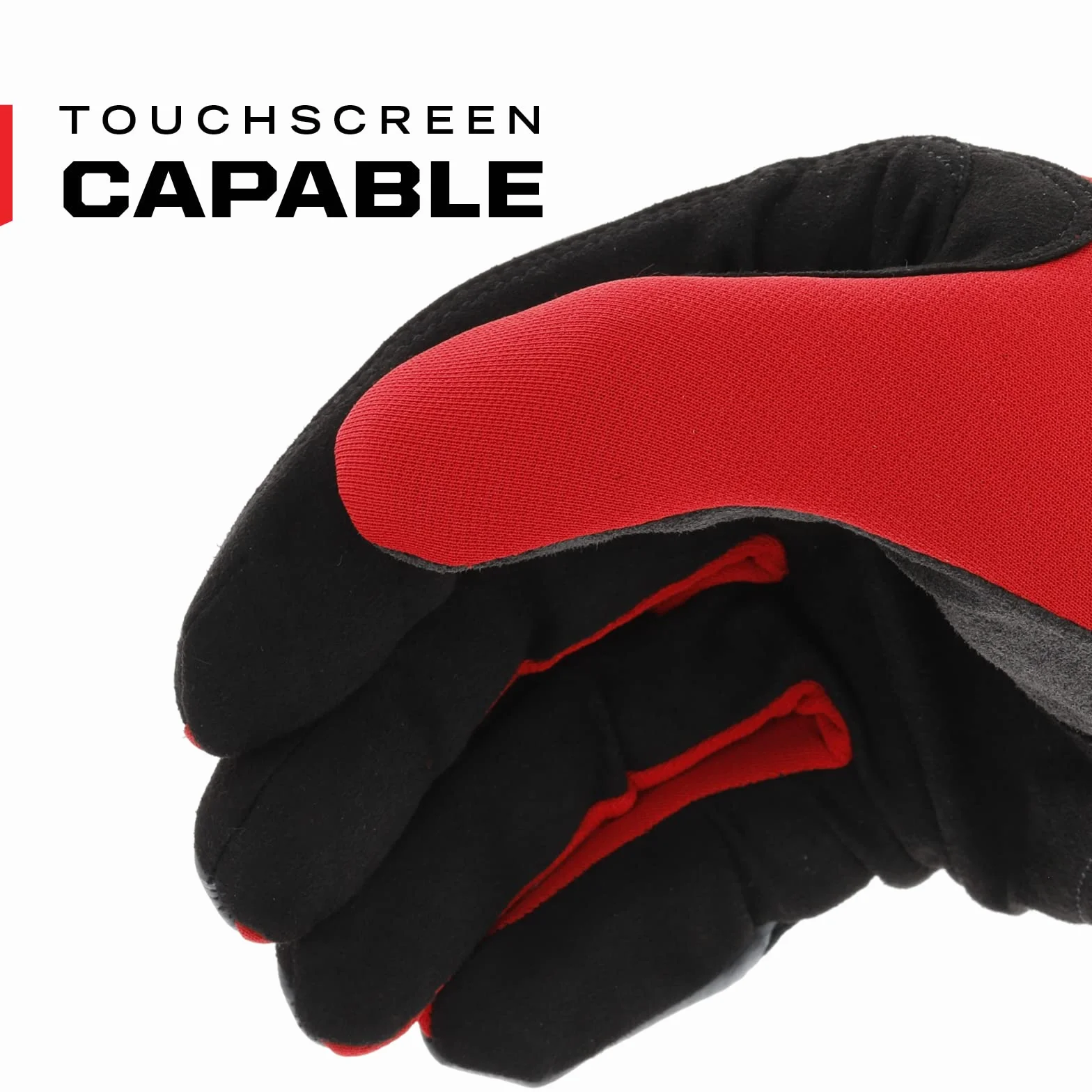 Mechanix Wear Rękawice robocze FastFit (duże, czerwone)