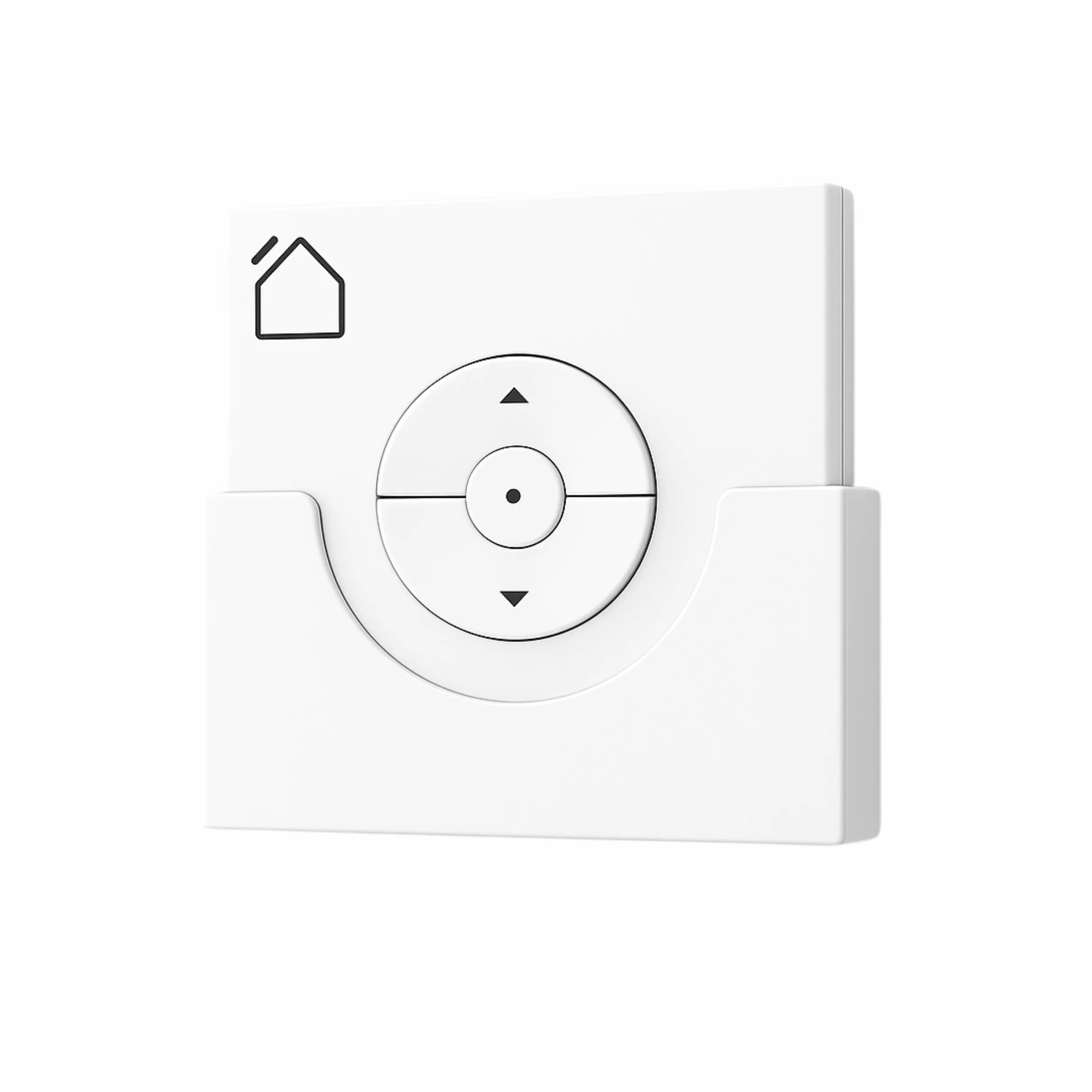 Uchwyt ścienny kompatybilny z pilotem Velux – pasuje do Integra KLI 310/311/312/313 – uchwyt ścienny do okien dachowych i rolet, pilot zdalnego sterowania – subtelny i funkcjonalny