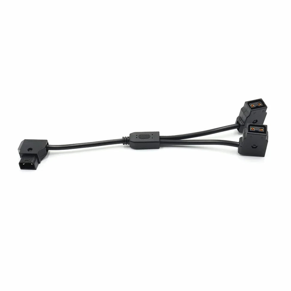 Dtap kabel Y, wtyczka Dtap na podwójne gniazdo przedłużający, kabel przedłużający, kabel D-Tap do P-Tap Splitter kabel do akumulatora Anton V-Mount BMPCC4K