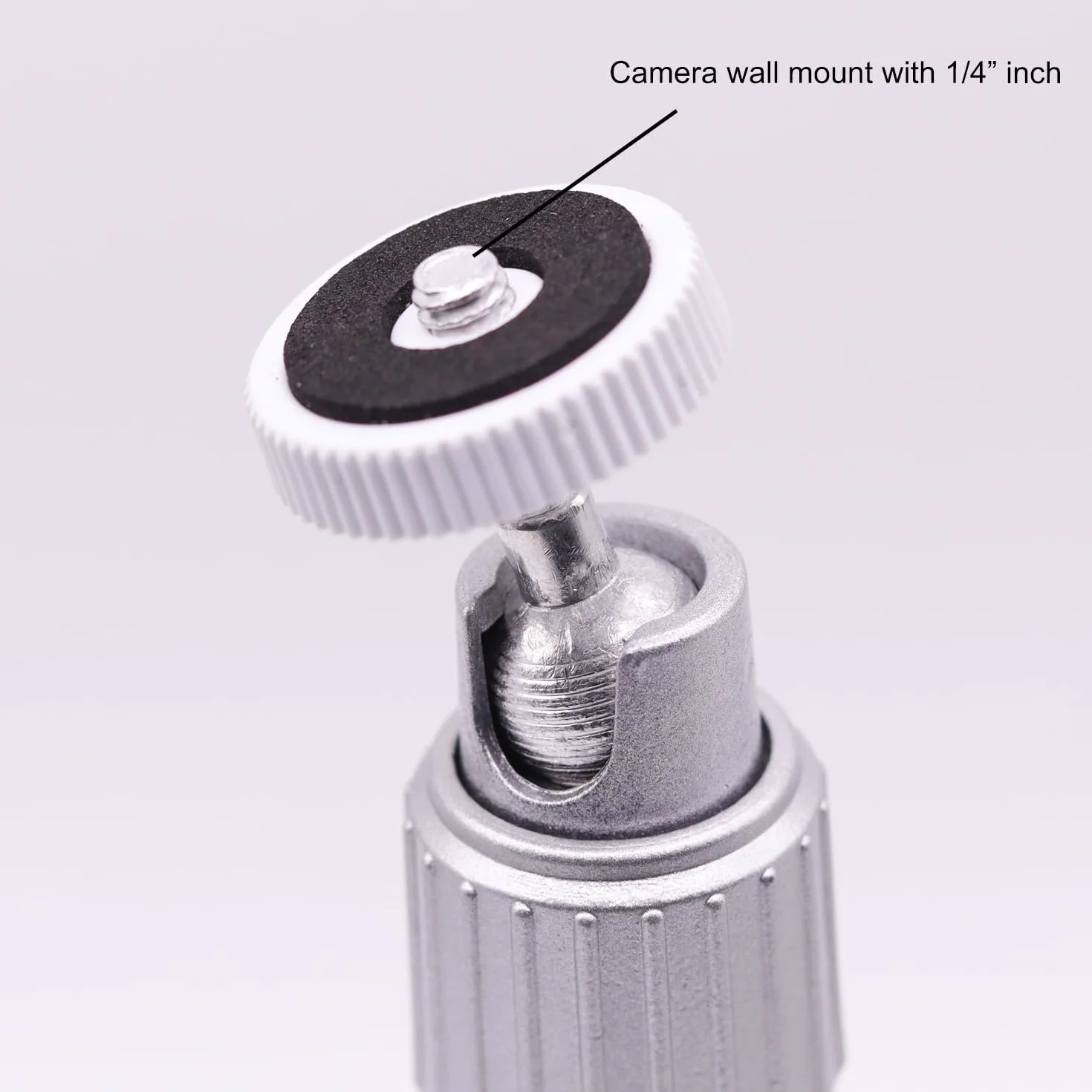 Uchwyt ścienny do kamery o przekątnej 1/4", regulowany uchwyt teleskopowy, uchwyt na kamerę, gwint do Eufy eufyCam 3, 3C, 2, 2C, 2C Pro, 1, E uchwyt do kamery monitorującej, mocowanie wewnątrz i na