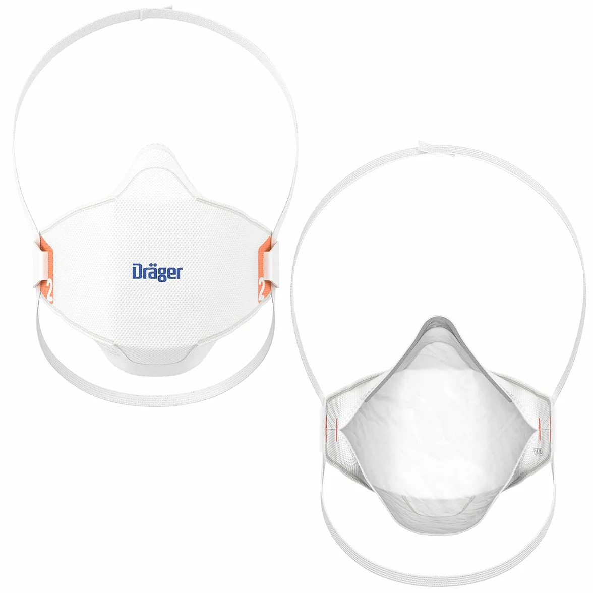 Dräger X-plore 1920 | maska przeciwpyłowa | rozmiary S i M/L | 20 sztuk | maska ochronna FFP2 | rozmiar M/L, 20 sztuk