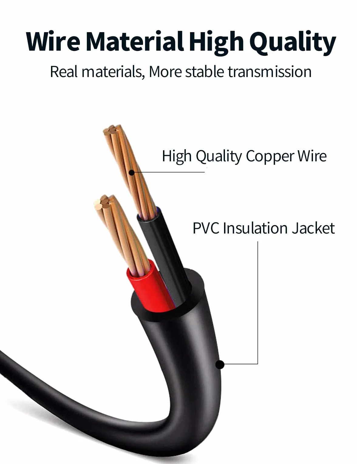 Tonton Kabel przedłużający DC 2 m 5,5 mm x 2,1 mm, 12 V kabel przyłączeniowy DC/DC kabel przedłużający do kamer CCTV, taśma LED, złącze do zasilacza, czarny, 2 m (1 opakowanie)