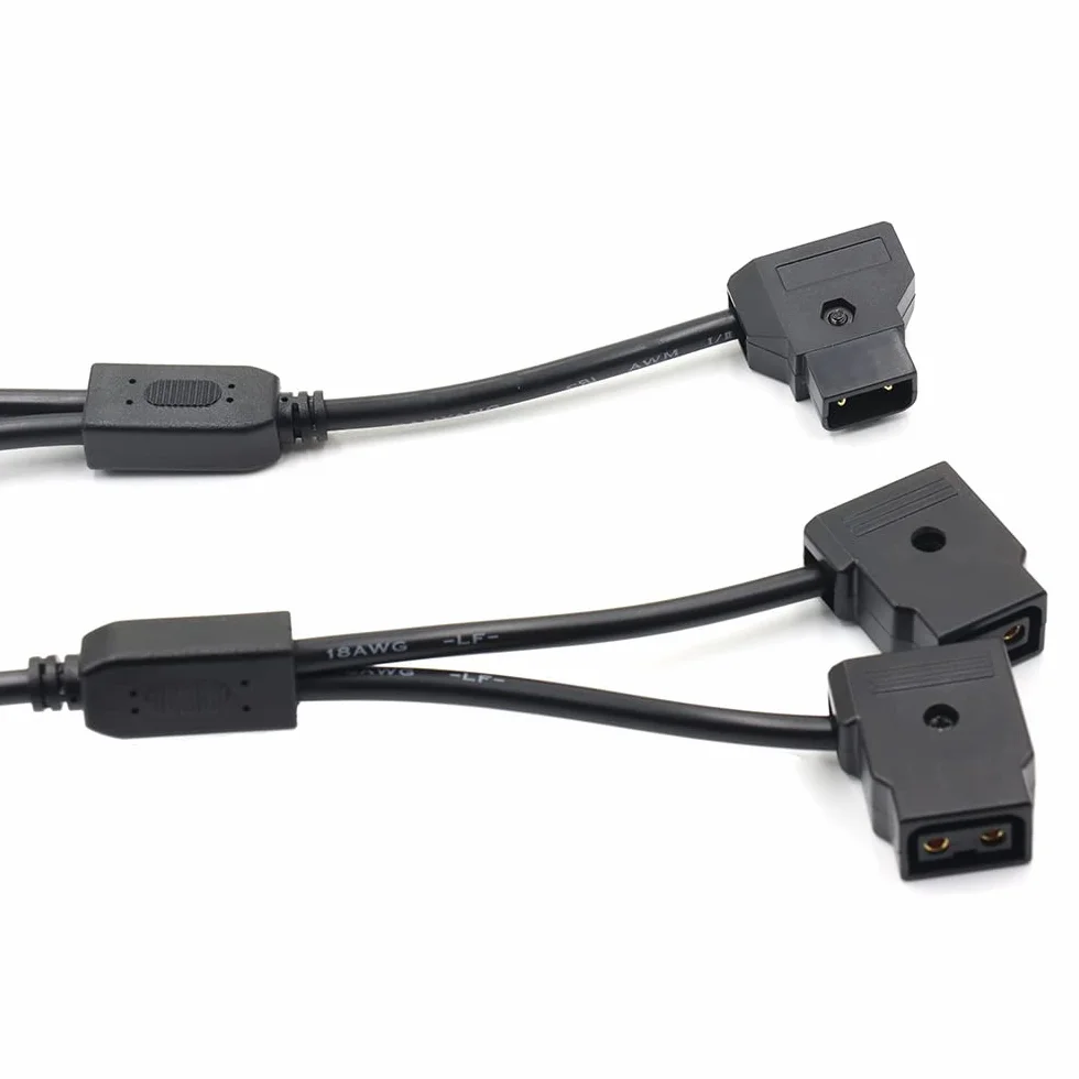 Dtap kabel Y, wtyczka Dtap na podwójne gniazdo przedłużający, kabel przedłużający, kabel D-Tap do P-Tap Splitter kabel do akumulatora Anton V-Mount BMPCC4K