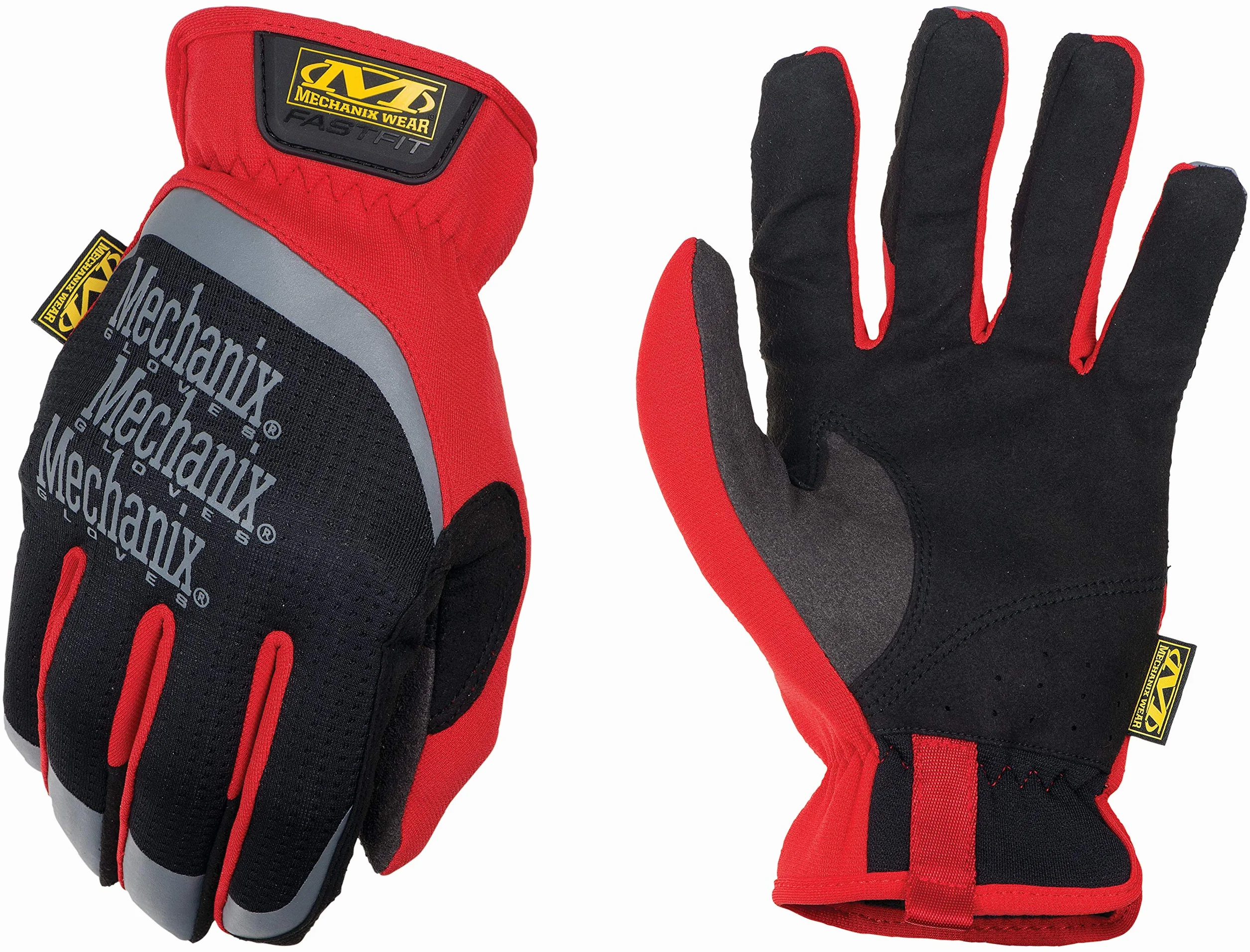 Mechanix Wear Rękawice robocze FastFit (duże, czerwone)