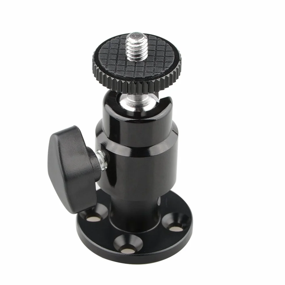 CAMVATE Akcesoria do fotografii Montaż ścienny na suficie do studia fotograficznego z gwintem 1/4"-20 do monitora i CCTV DVR System nadzoru do instalacji domowej