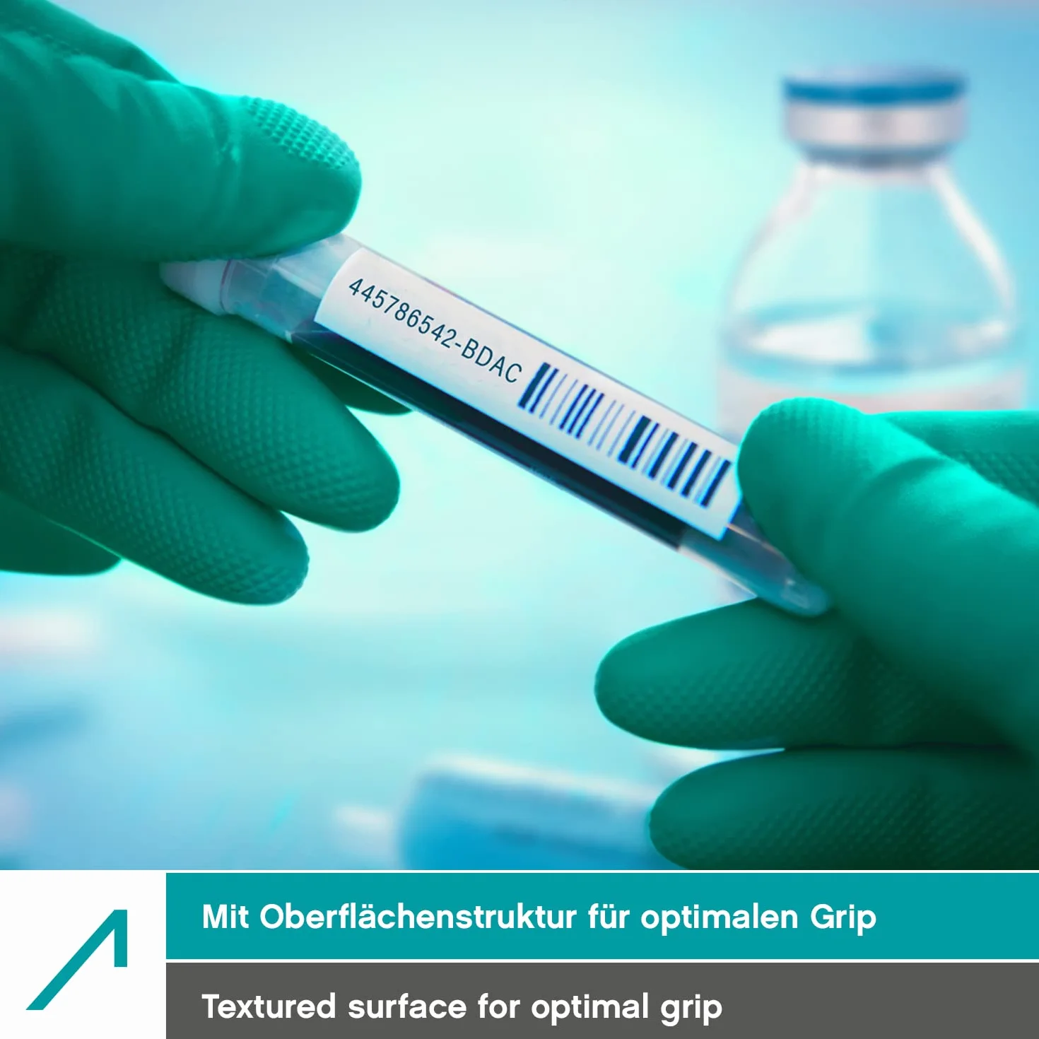 ACE Heisenberg rękawice nitrylowe - 3 pary - odporne na chemikalia do prac domowych i przemysłowych - bezlateksowe, wodoodporne, do czyszczenia i mycia naczyń - EN 388/374-1/374-5 - L