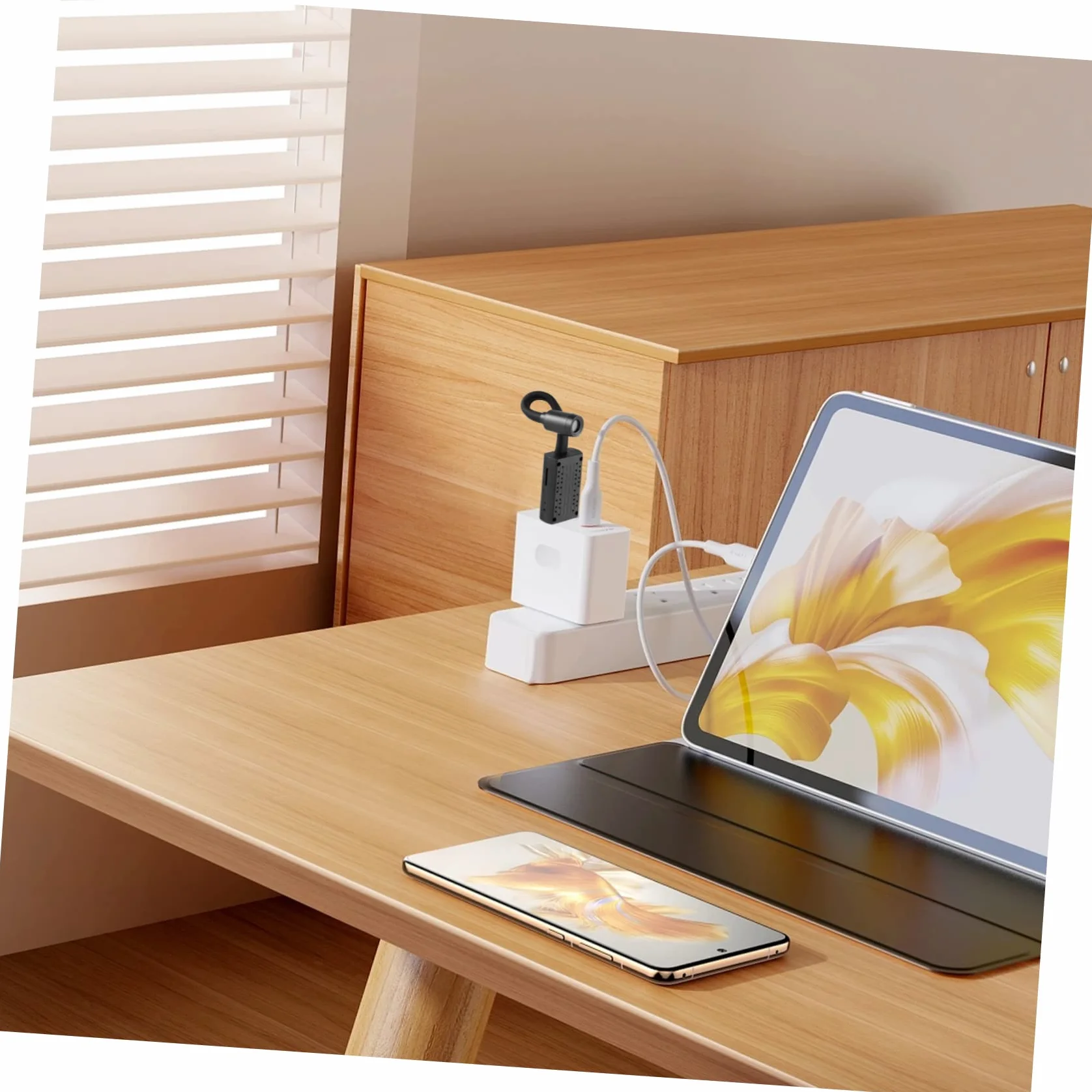 Kamera Bezpieczeństwa z Nocnym Wizorem i Zdalnym Monitorowaniem Inteligentna Kamera Do Domu z Szerokim Kątem Widzenia Zasilana Usb Kamery Do Użytku Wewnętrznego