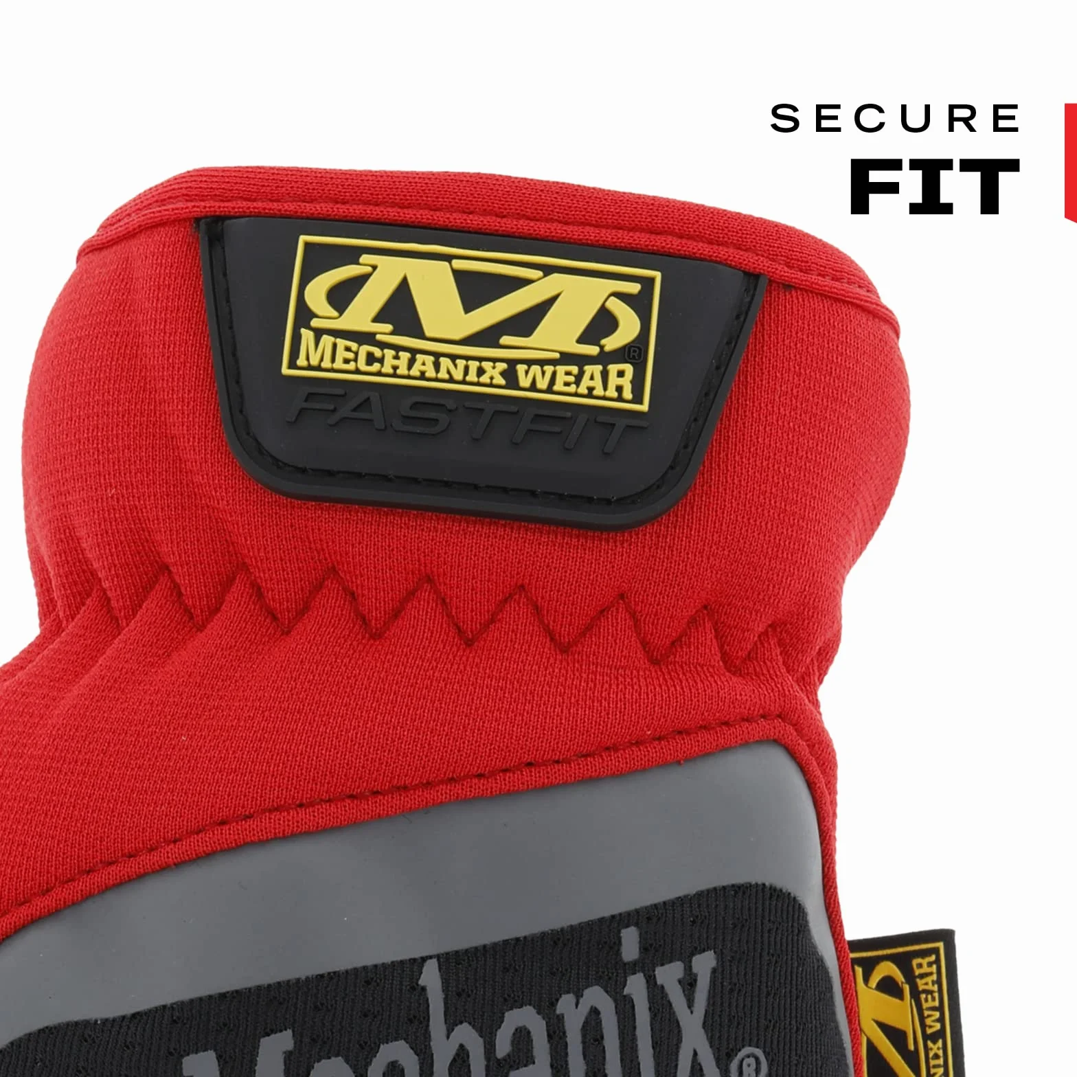 Mechanix Wear Rękawice robocze FastFit (duże, czerwone)