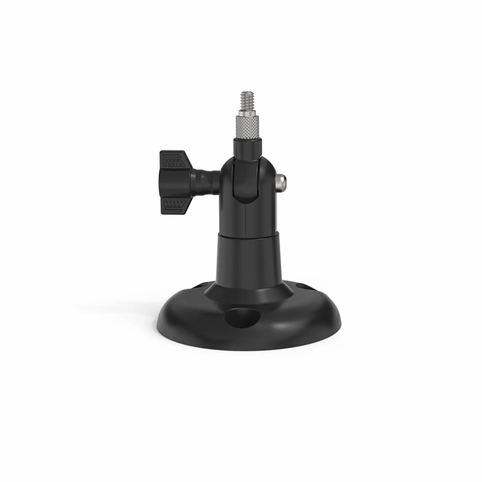 HOLACA Uchwyt ścienny kompatybilny z Eufycam 1/2/2C/2C Pro/3/3C/E, Arl o Pro 2/3/4/Ultra 1&2/Essential i innymi aparatami z gwintem 1/4", czarny, 1 sztuka