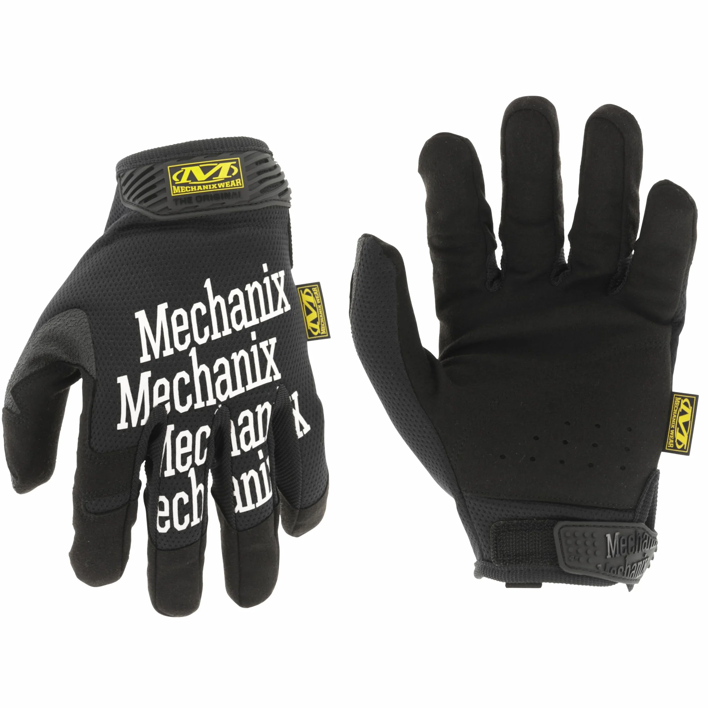Mechanix Wear Oryginalne rękawice robocze (średnie, czarne)