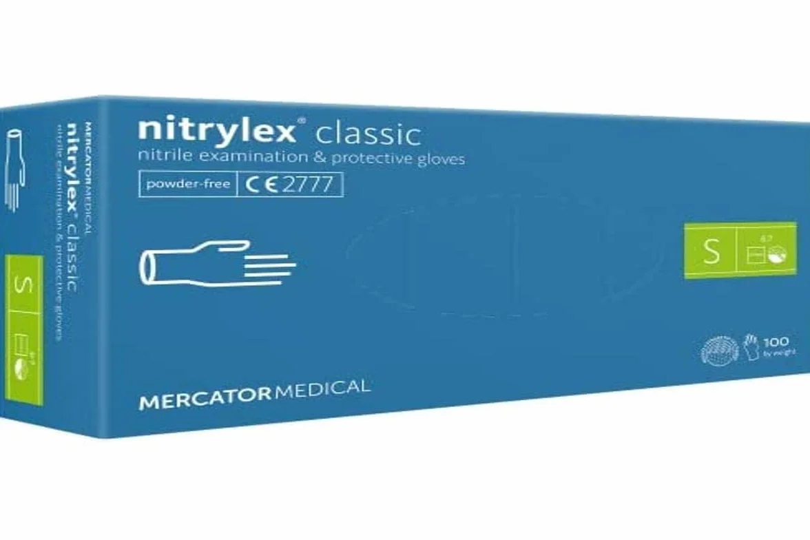 Mercator Medical Rd30105004 RD30019002_3_mfn Rękawiczki, Czarny, S/100 Szt.