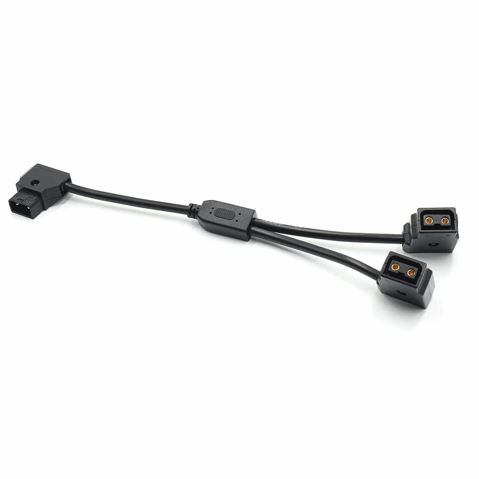 Dtap kabel Y, wtyczka Dtap na podwójne gniazdo przedłużający, kabel przedłużający, kabel D-Tap do P-Tap Splitter kabel do akumulatora Anton V-Mount BMPCC4K