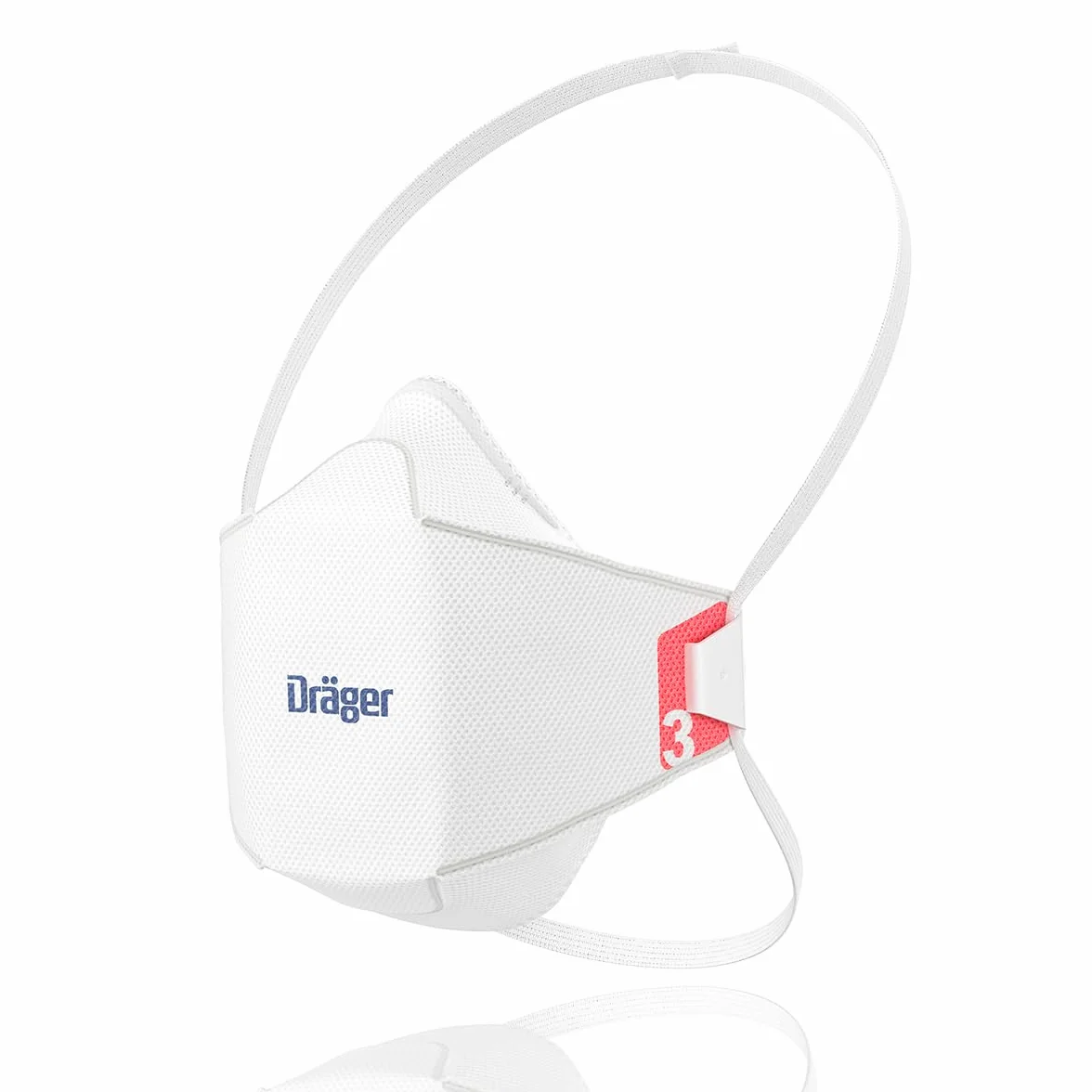 Dräger X-plore 1930 FFP3 - Maska Premium o wysokiej wydajności filtrowania, ochrona przed aerozolami, pyłem i cząstkami stałymi, wygodna i wytrzymała - 3-pak, rozmiar M/L