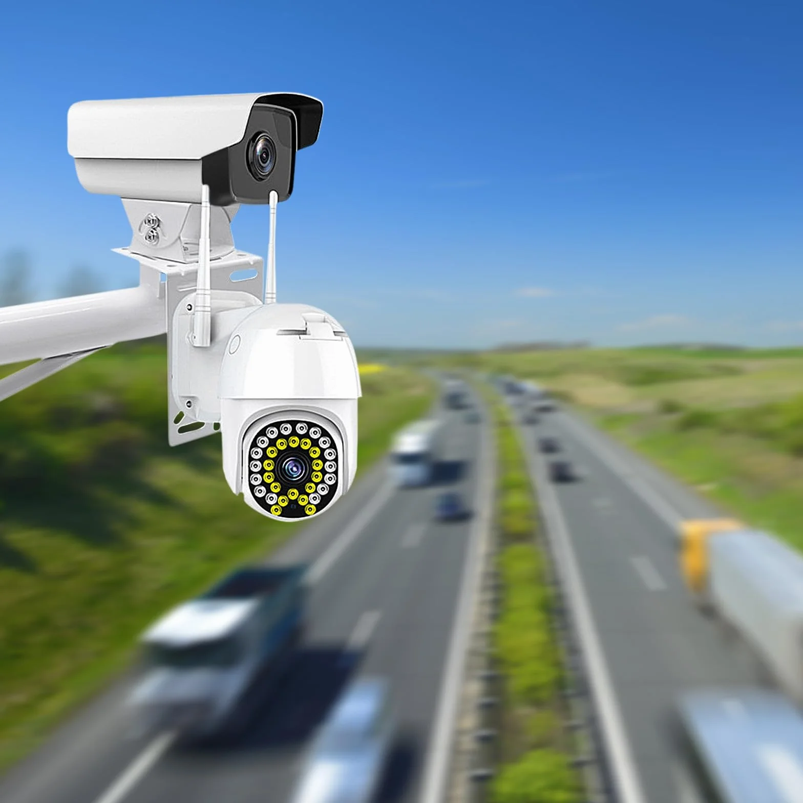 Uchwyt ścienny w kształcie litery L uniwersalny do kamery bezpieczeństwa CCTV, metalowy uchwyt do montażu kamery CCTV uniwersalne otwory wspornik instalacyjny