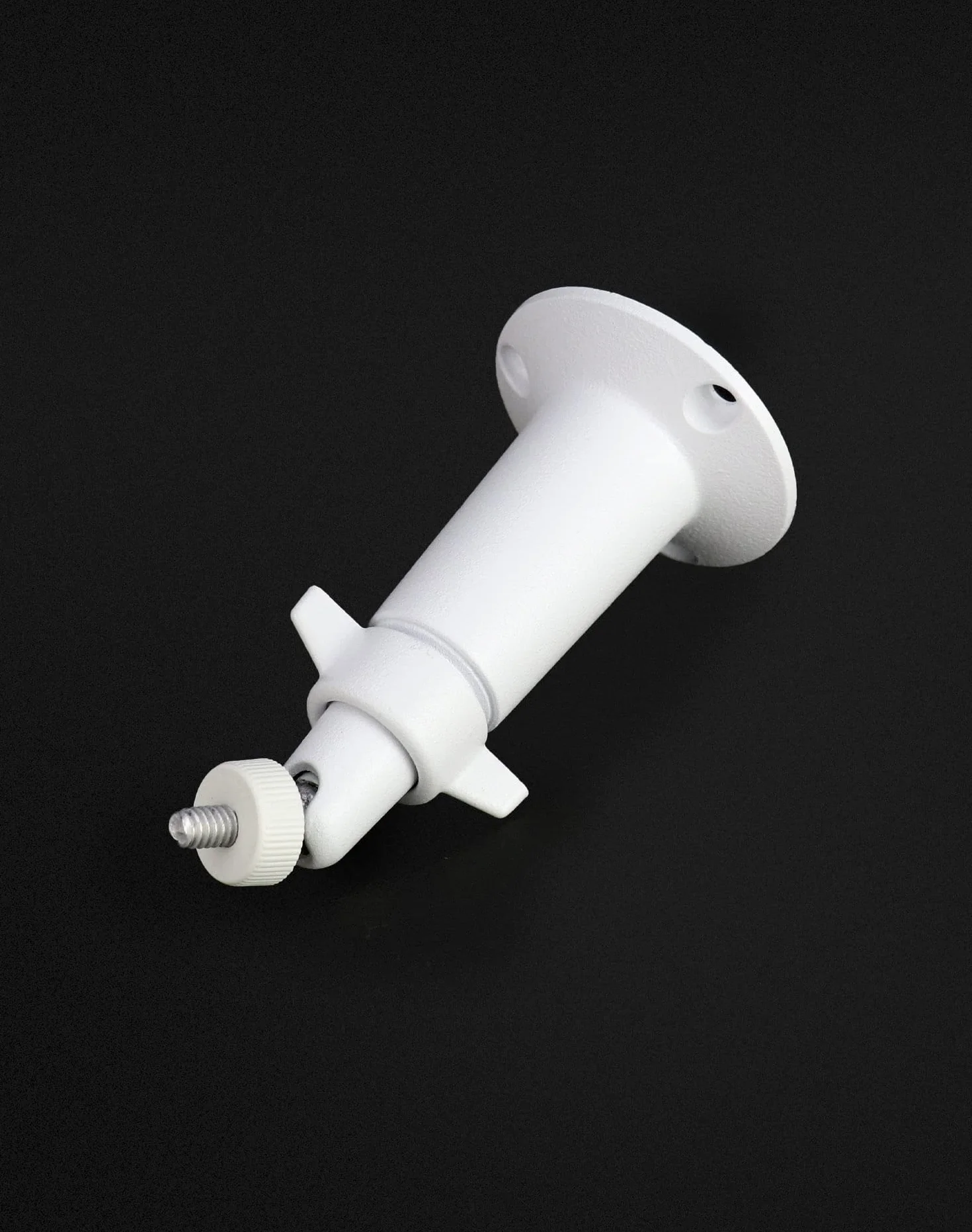 QWORK® Zestaw 3 uchwytów ściennych do kamer, biały, regulowany w zakresie 360°, kompatybilne z Arlo, Arlo Pro, Arlo Light, Arlo Go