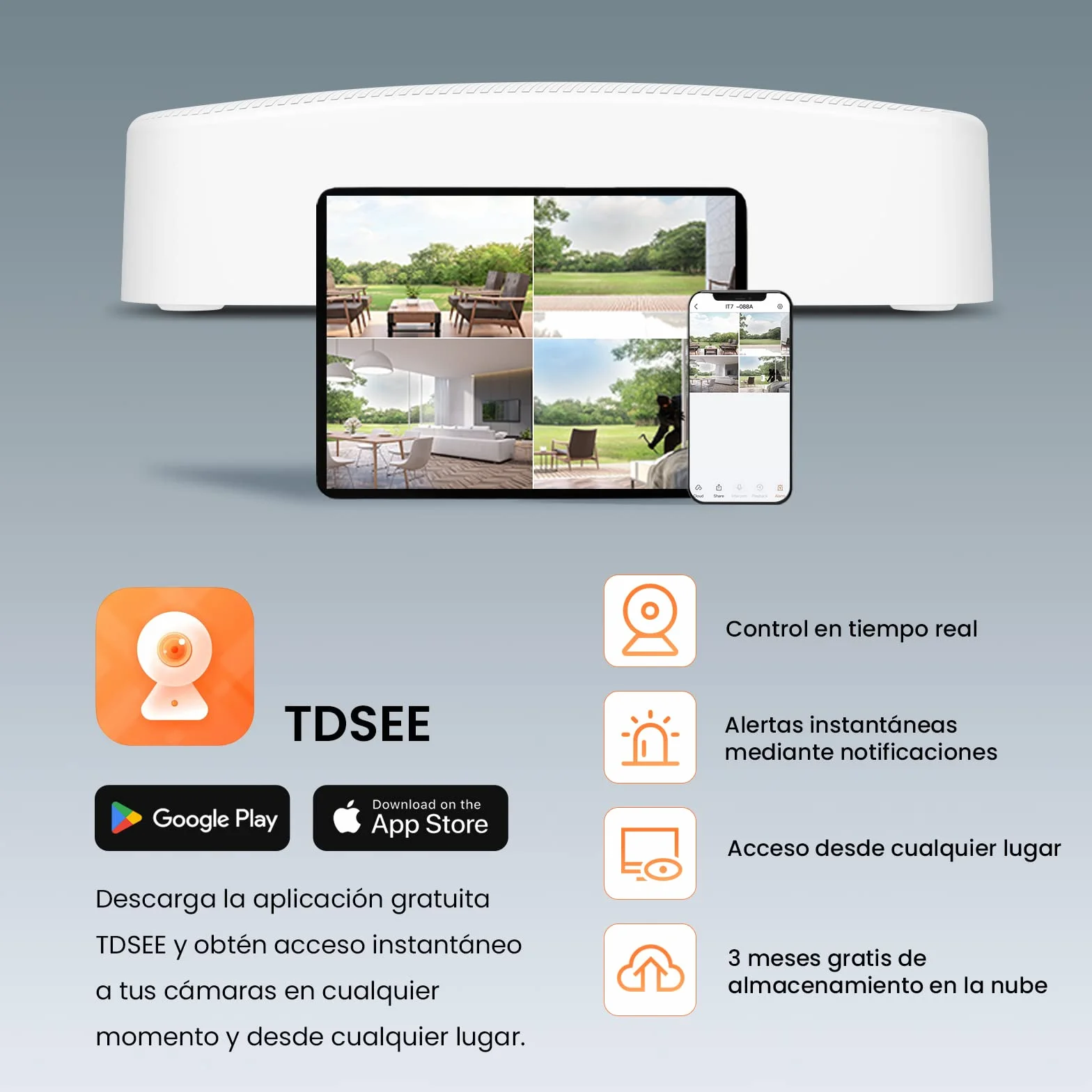 Tenda 4K PoE NVR H.265+ 8 kanałowy rejestrator wideo DVR do zestawów monitoringu, system kamer monitoringu IP, zdalny dostęp, pojemność 10 TB, obsługa do 8MP, N6P-8H