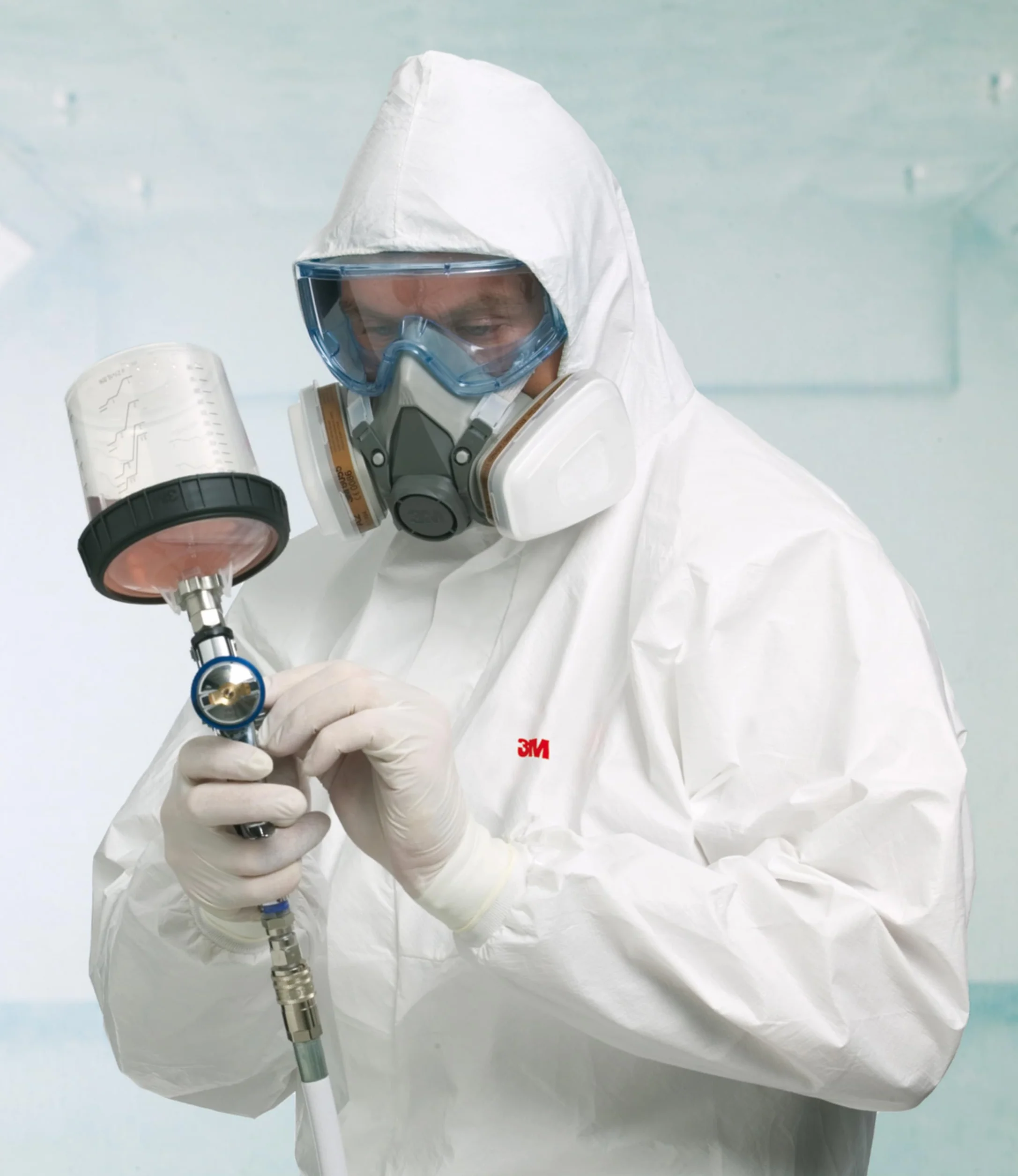 3M Półmaska wielokrotnego użytku 6300L maska bez filtra, rozmiar L, ochrona dróg oddechowych, 1 Sztuka