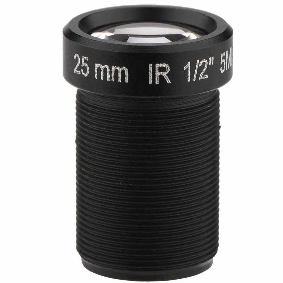 25 mm obiektyw kamery CCTV 1/2'' kamera bezpieczeństwa obiektyw bardzo wyraźny 5 milionów pikseli, do kamery WiFi