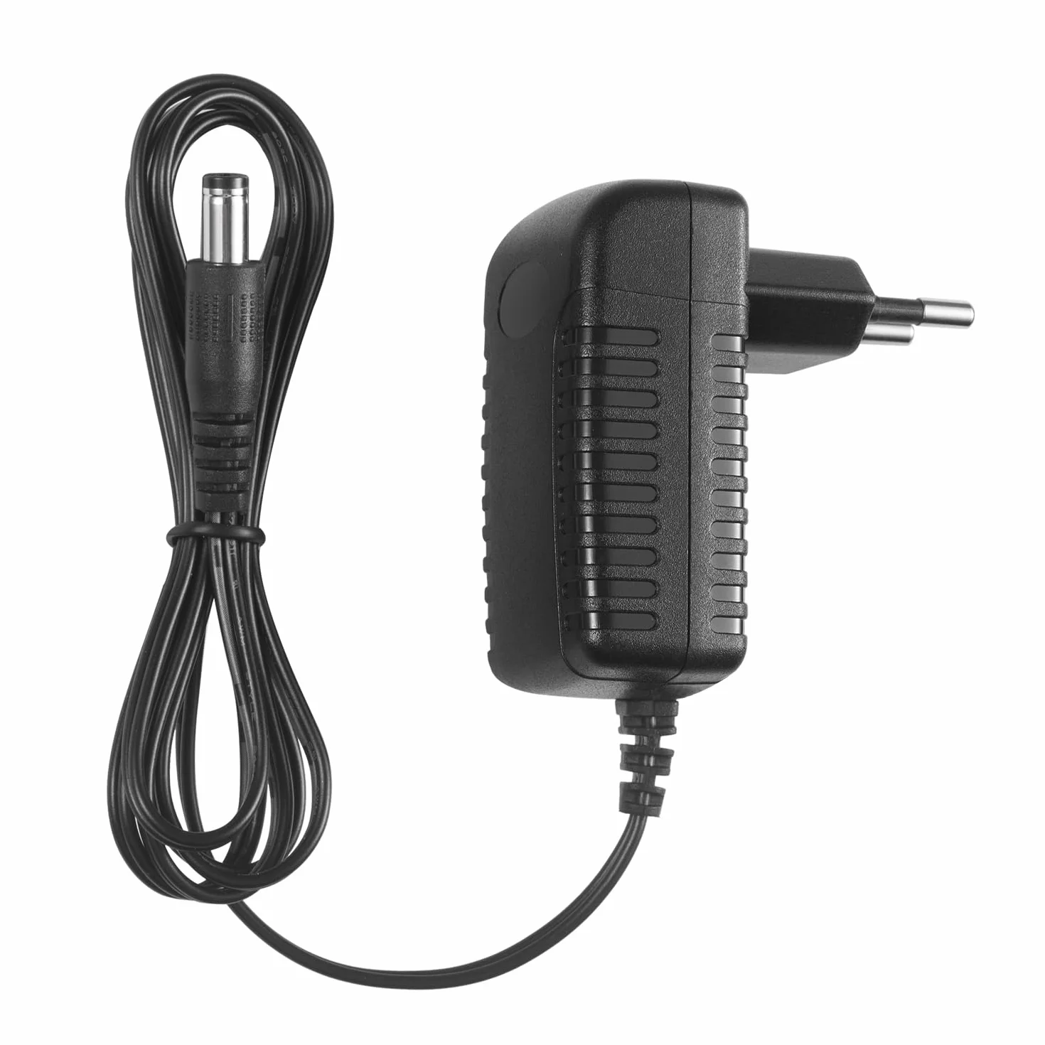 AC do DC 12 V 0,5 A zasilacz sieciowy, wtyczka 5,5 mm x 2,1 mm z końcówkami wtykowymi 3,5 mm x 1,35 mm, do kamery CCTV LED String Light
